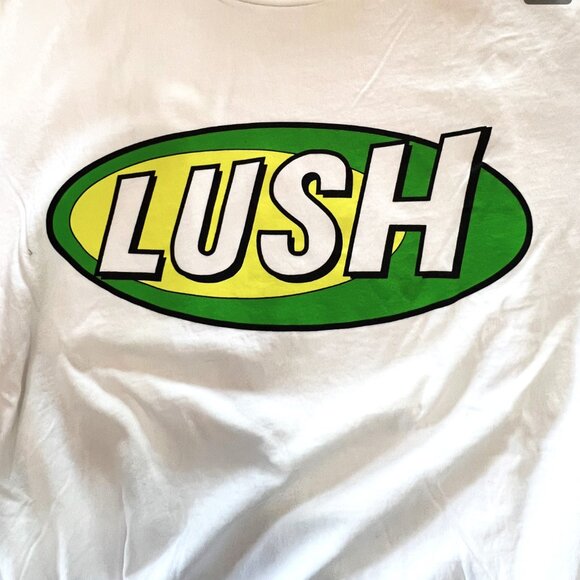 LUSH Limited Edition Retro Logo T-Shirt, Size M - Picture 3 of 3
